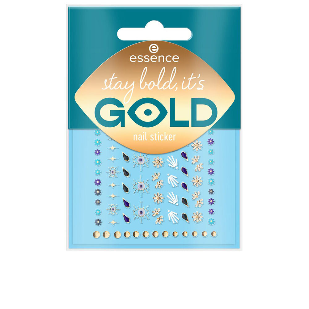 Essence STAY BOLD, IT&#39;S GOLD nail stickers 1 u