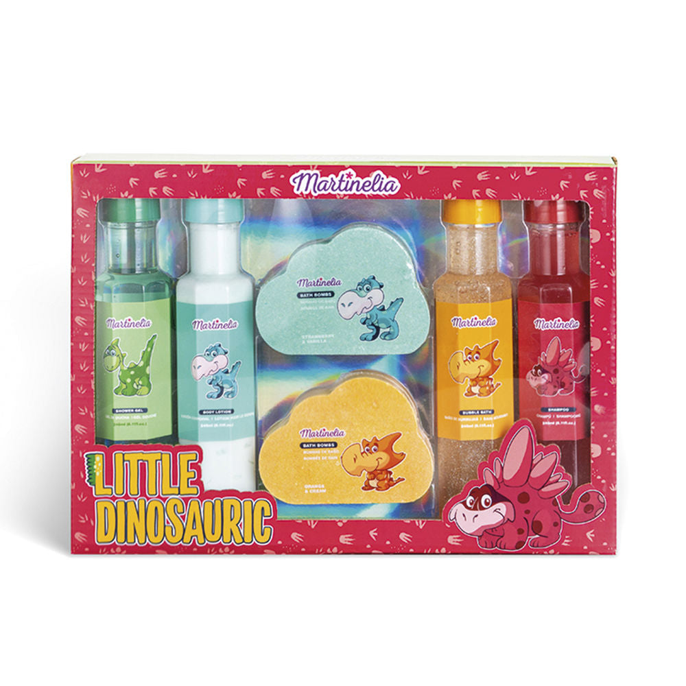 Martinelia LITTLE DINOSAURIC COMPLETE BATH LOT 6 pcs