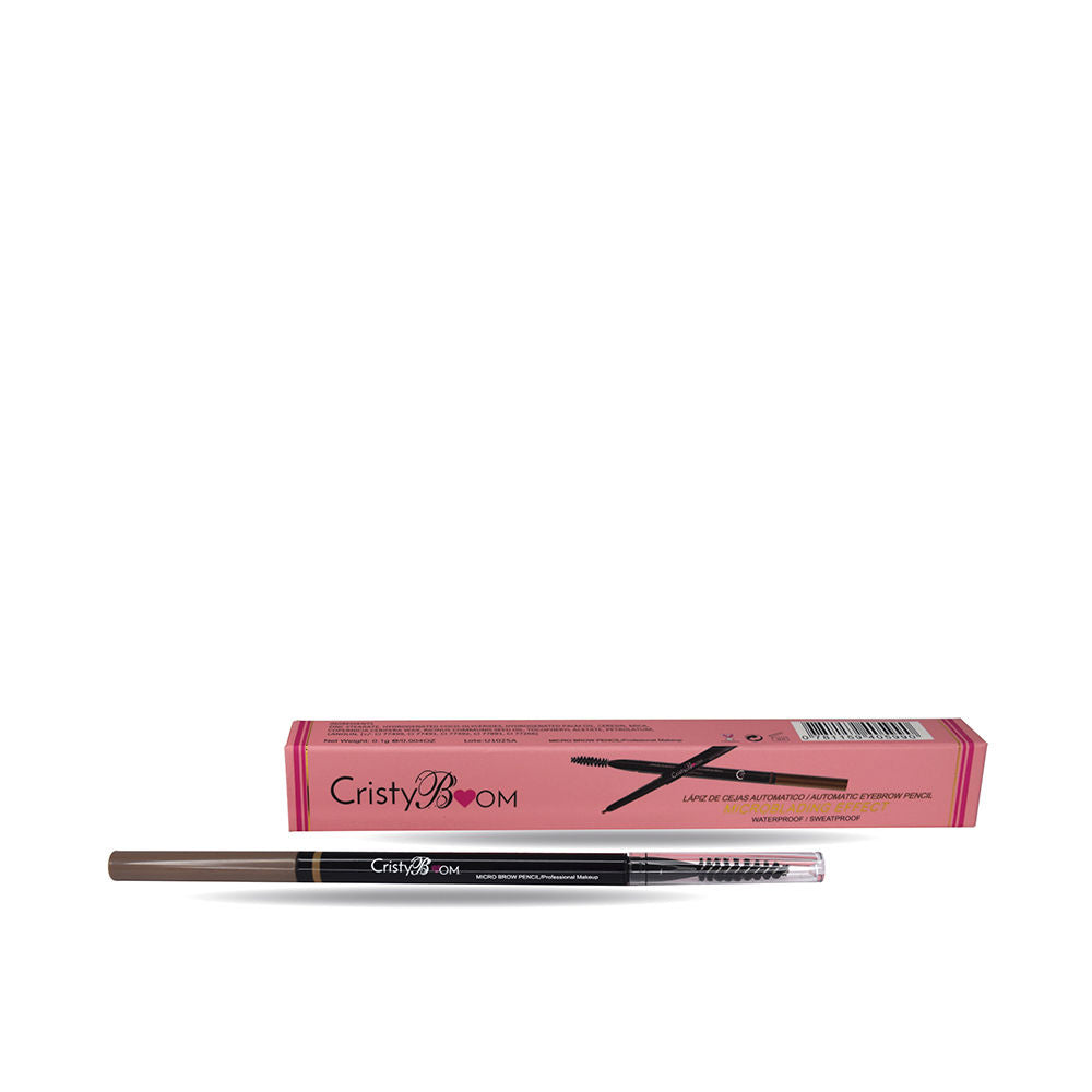 Cristyboom MICROBLANDING EFFECT waterproof eyebrow pencil #light brown 0.1 gr