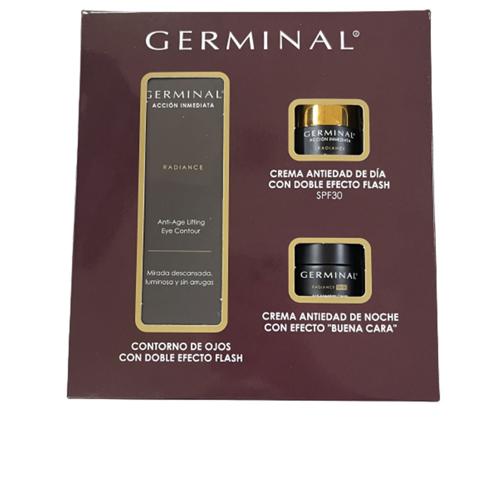 Germinal RADIANCE IMMEDIATE ACTION EYE CONTOUR LOT 3 pcs