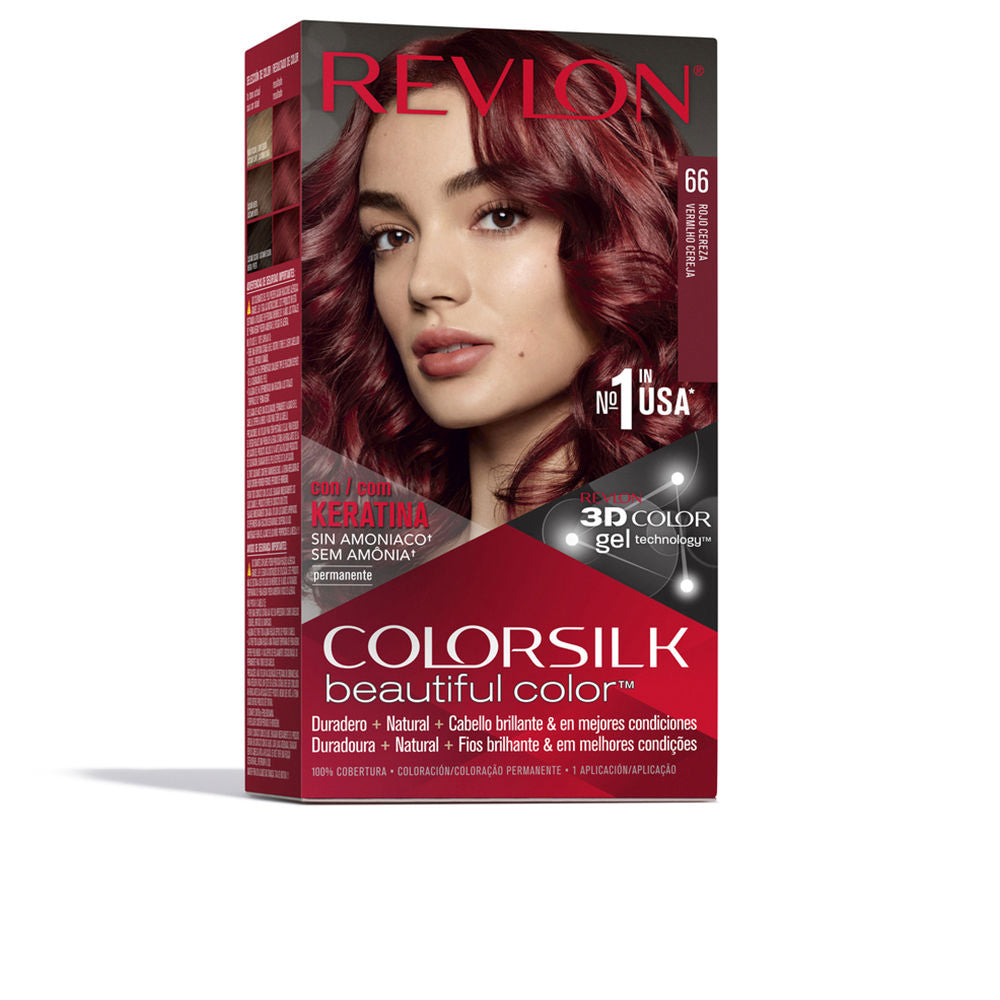 Revlon Mass Market COLORSILK färg #66-körsbärsröd 1 u