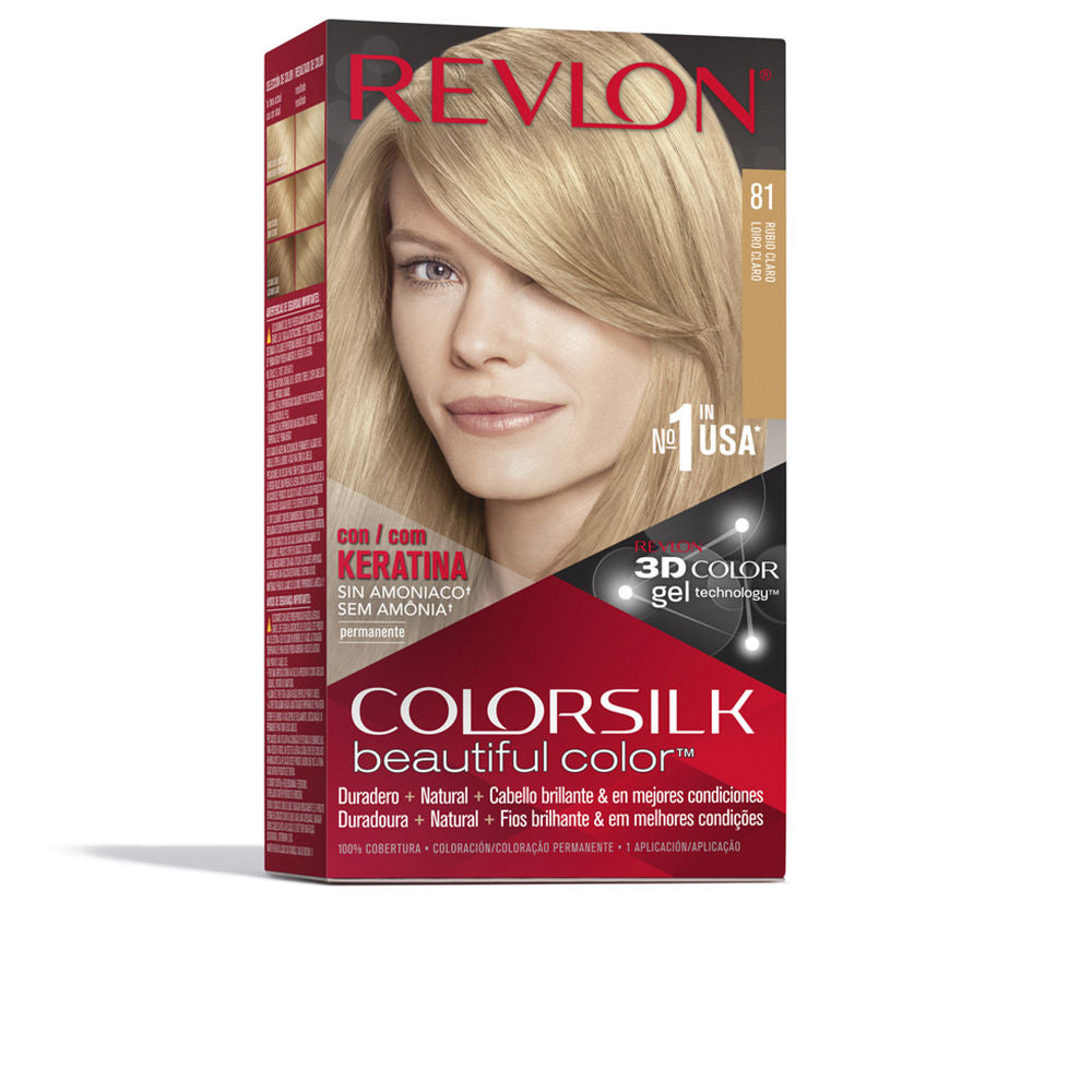 Revlon Mass Market COLORSILK färg #81-bright ultra light blonde 1 u