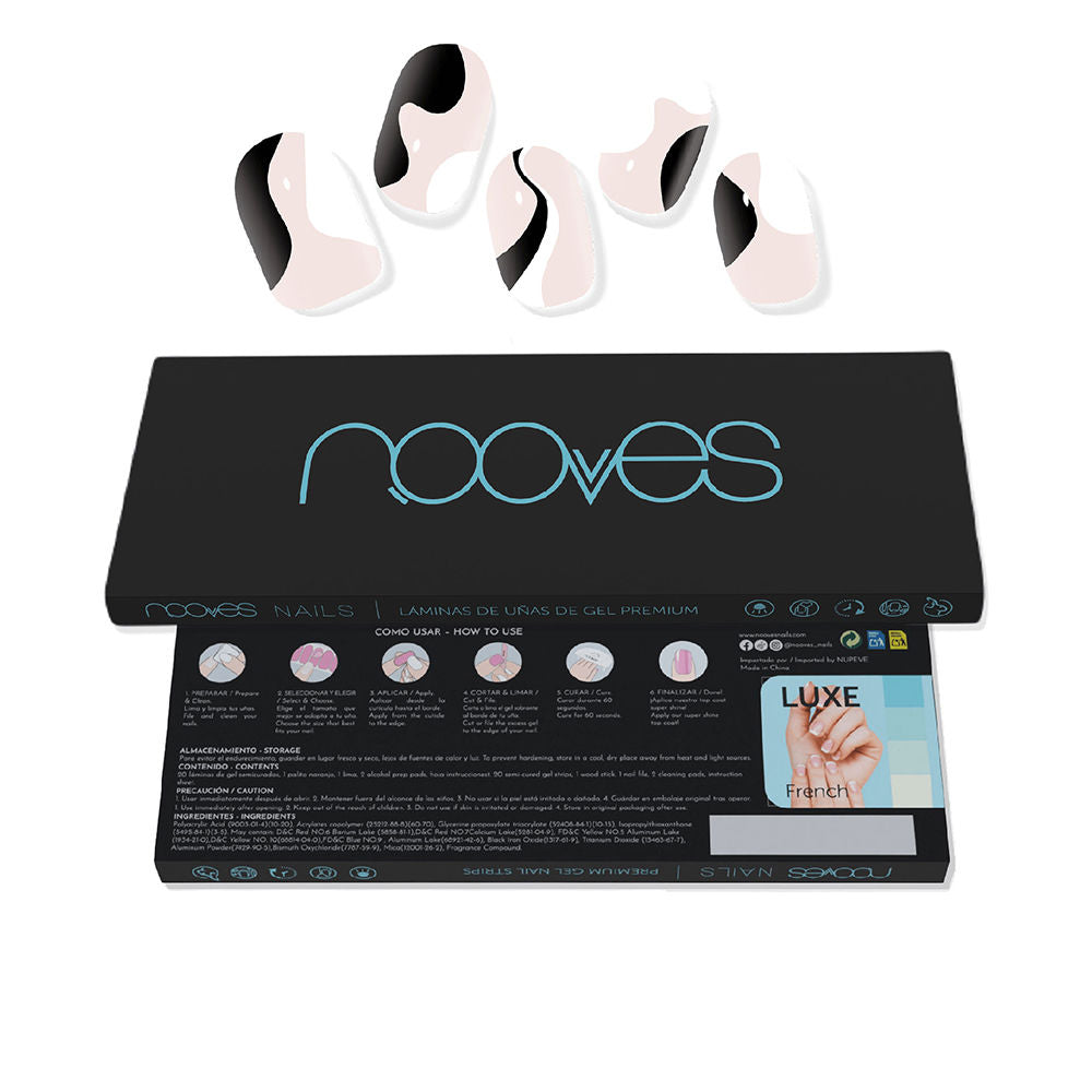 Nooves #so twirl premium glam GEL NAIL SHEETS 20 u