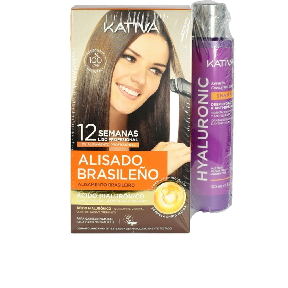 Kativa KATIVA PROFESSIONAL HYALURONIC BRAZILIAN STRAIGHTENING CASE 7 pcs