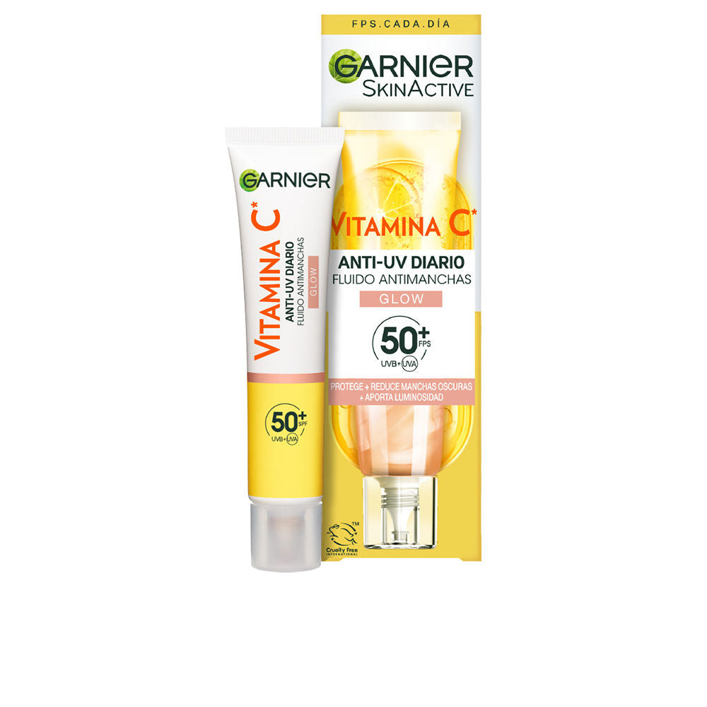 Garnier SKINACTIVE VITAMIN C anti-spot fluid SPF50+ #glow 40 ml