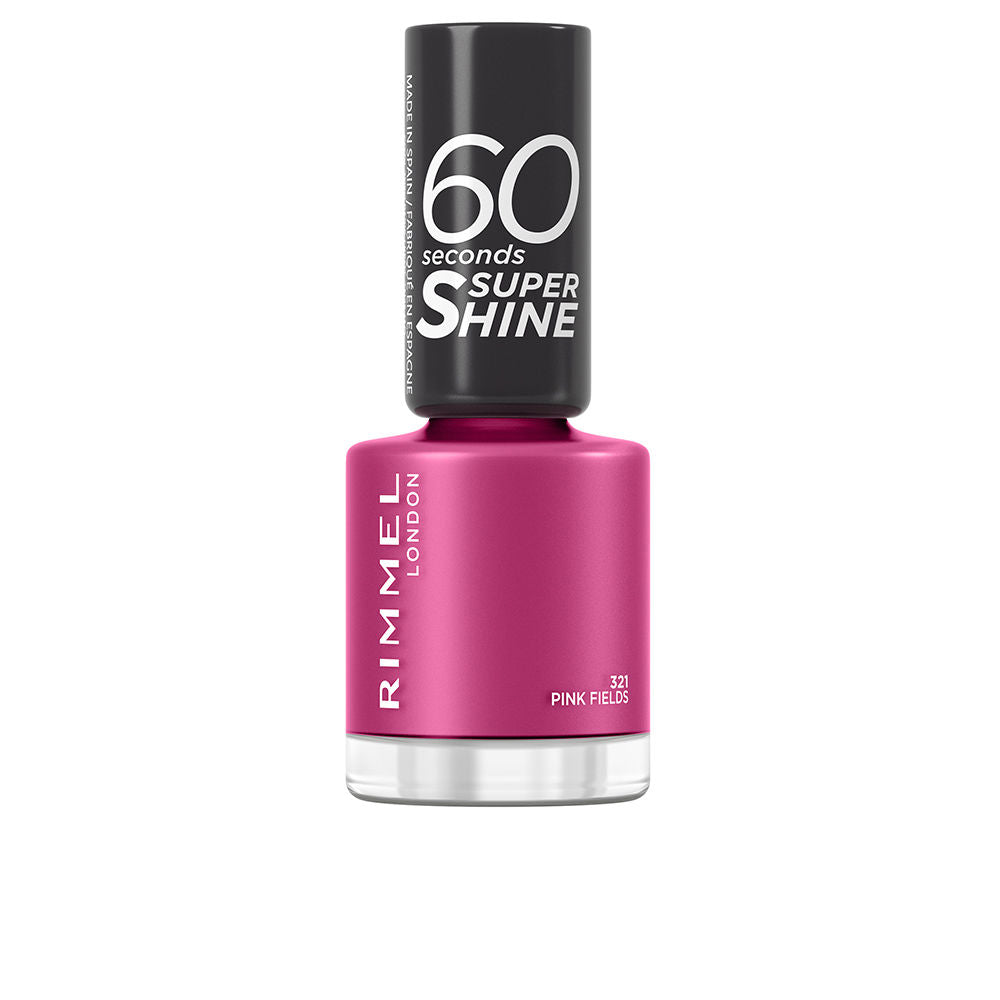 Rimmel London 60 SECONDS SUPER SHINE nail polish #321 -pink fields 8 ml