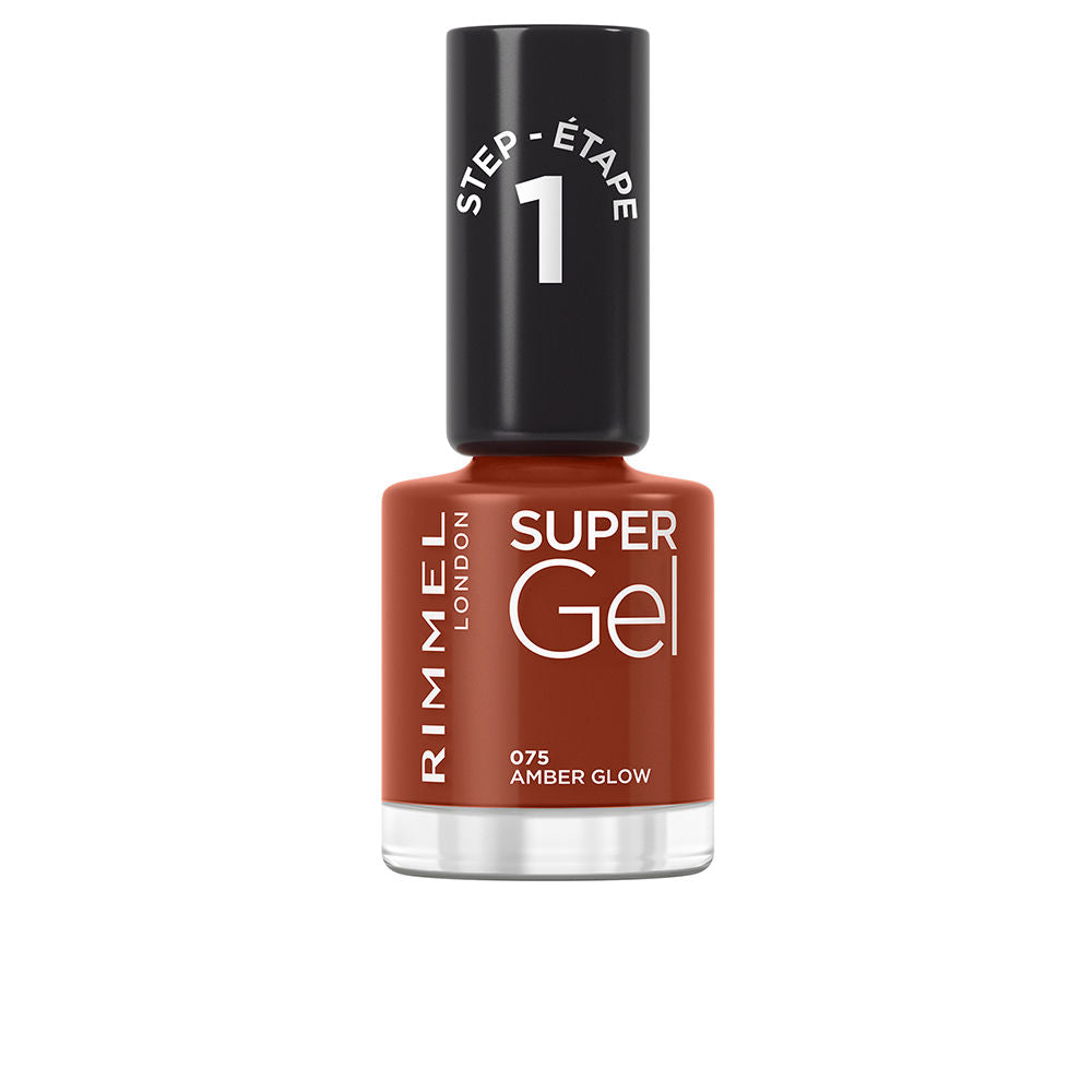 Rimmel London SUPER GEL nail polish #075-amber glow 12 ml