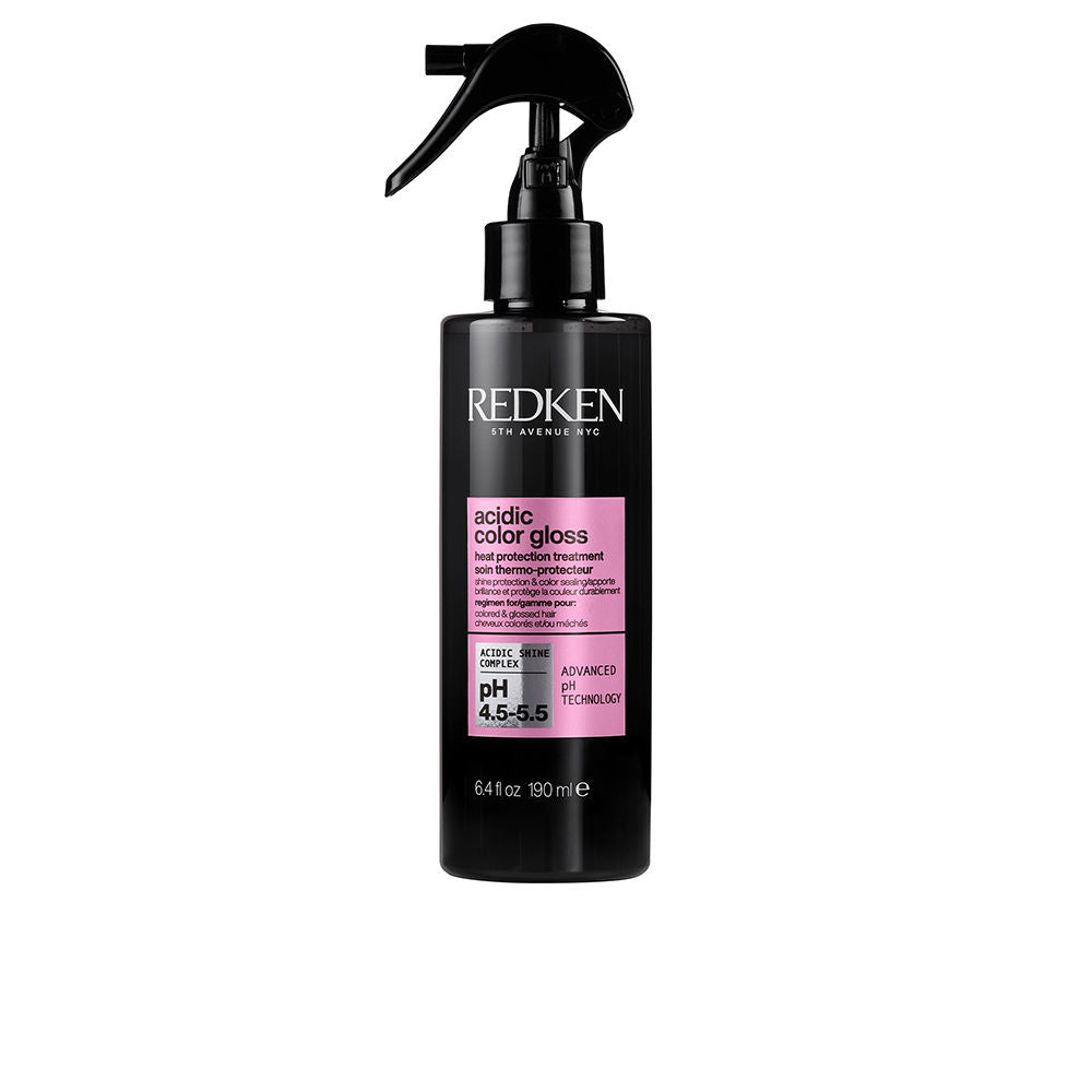 Redken ACIDIC COLOR GLOSS protector térmico sin aclarado 190 ml