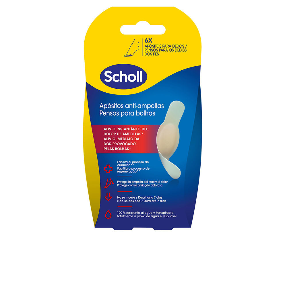 Scholl Anti-blister dressings for fingers 6 units