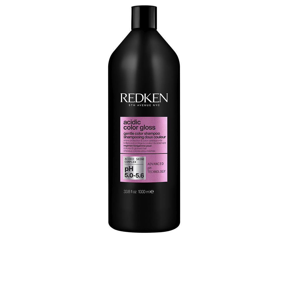 Redken ACIDIC COLOR GLOSS sulfate-free shampoo enhances the shine of your color 1000 ml