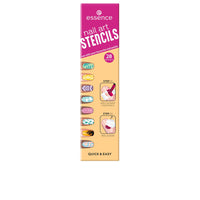 Essence STENCILS mallar för nageldesign 1 st