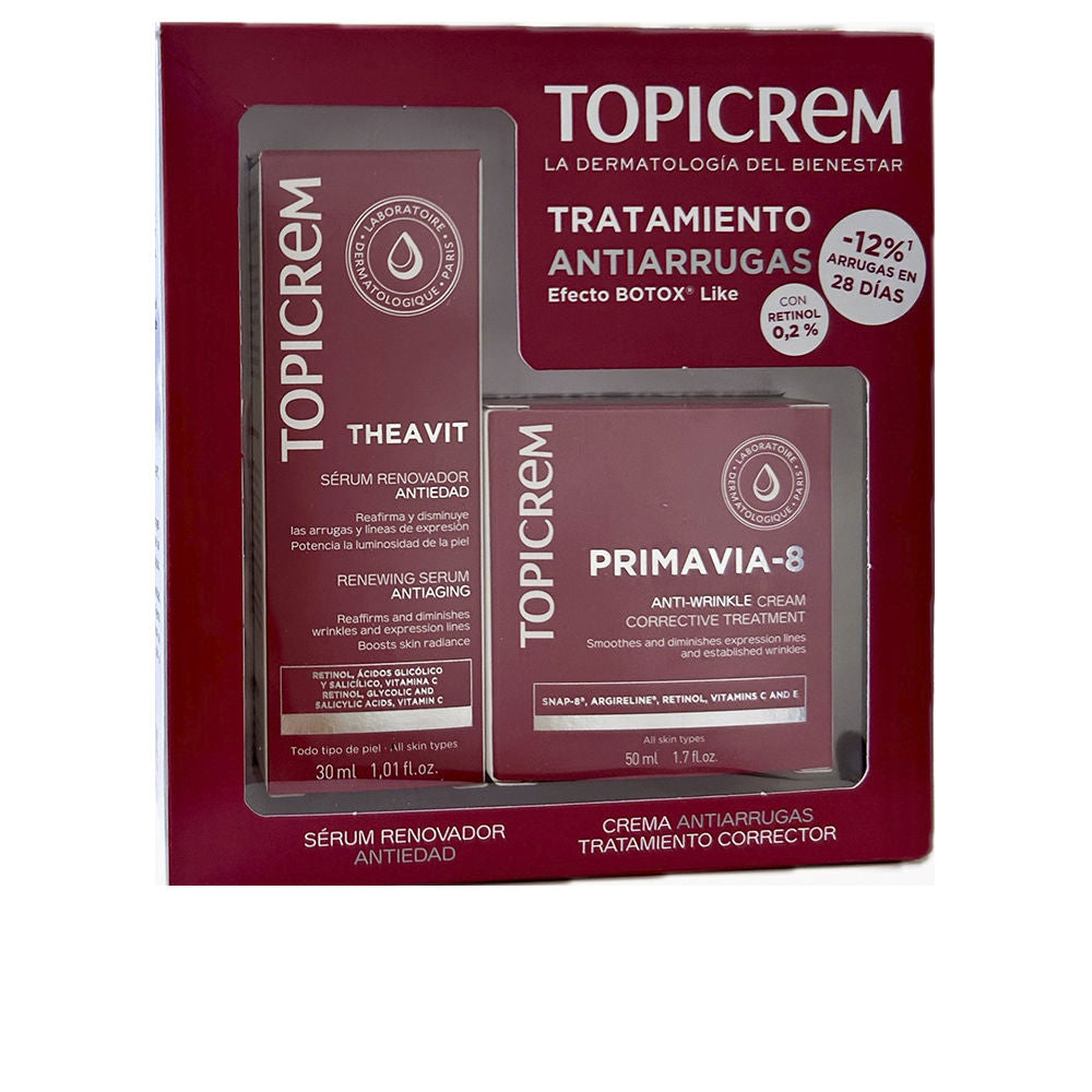 Topicrem PRIMAVIA-8 ANTI-WRINKLE CREAM CASE 2 pcs