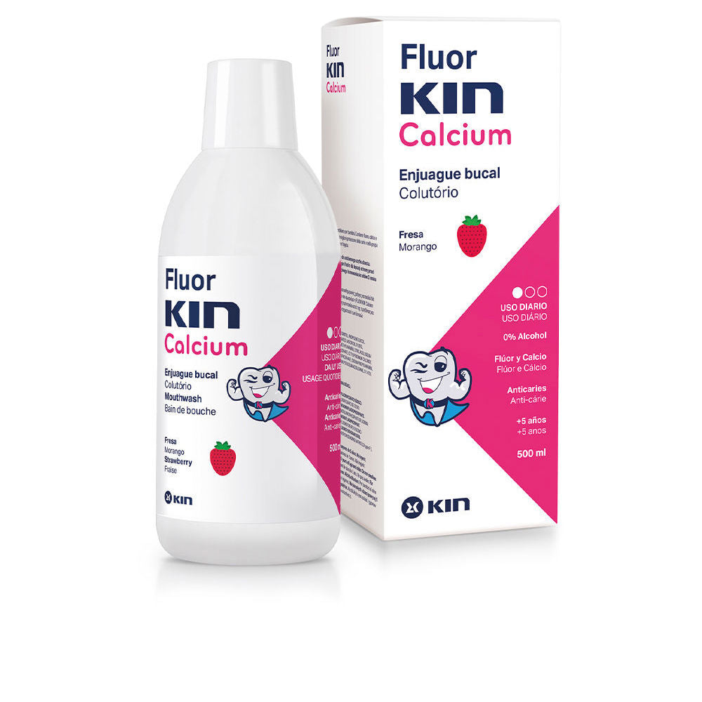 Kin FLUORKIN CALCIUM mouthwash 500 ml