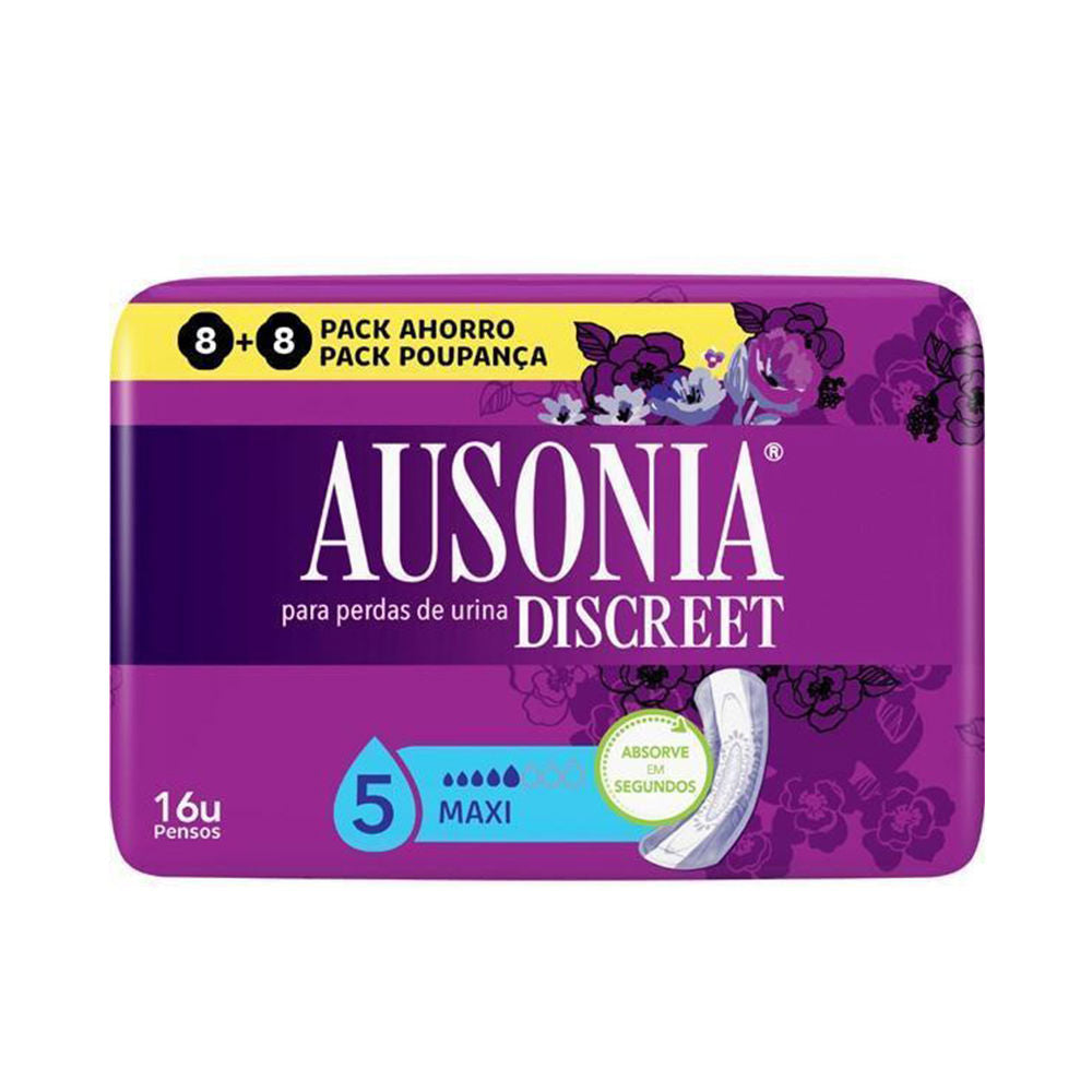 Ausonia DISCREET maxi incontinence pads 16 u