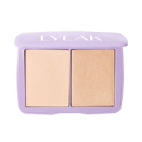 Lylak ONLY GOOD VIBES duo illuminating powder #Meditate 16 gr