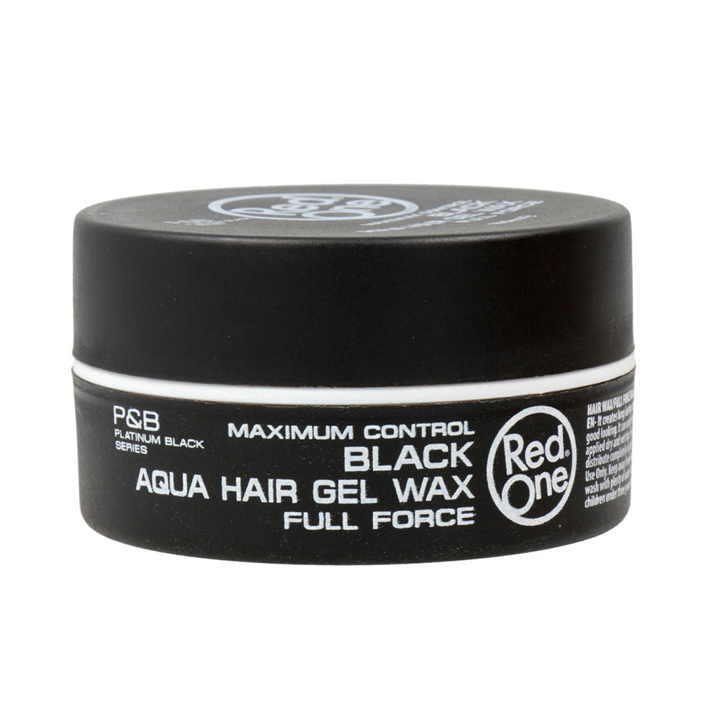 Red One FULL FORCE AQUA HAIR WAX gel #black 150 ml