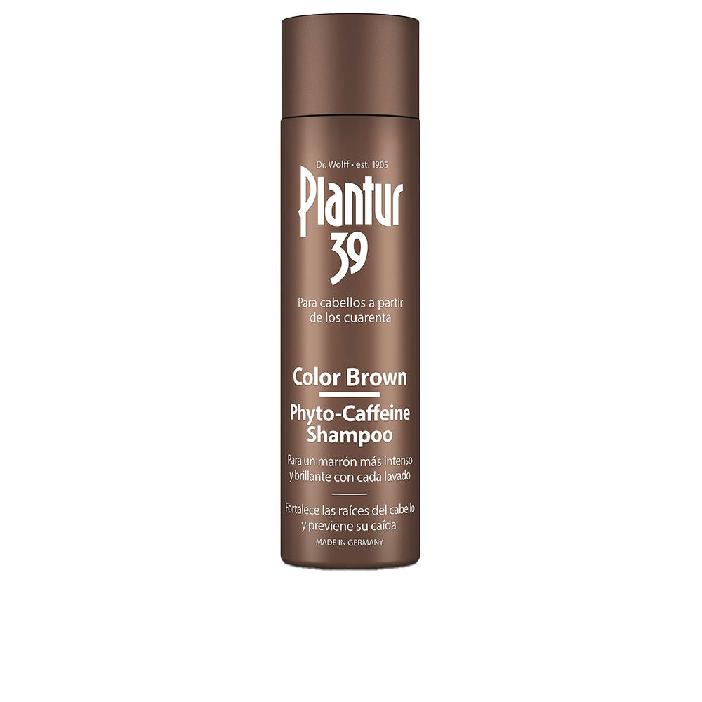 Plantur 39 PHYTO-CAFFEINE COLOR BROWN anti-hair loss shampoo för brunt hår 250 ml