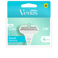 Gillette VENUS SMOOTH SENSITIVE charger 4 refills