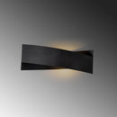 7156 - Svart Vägglampa