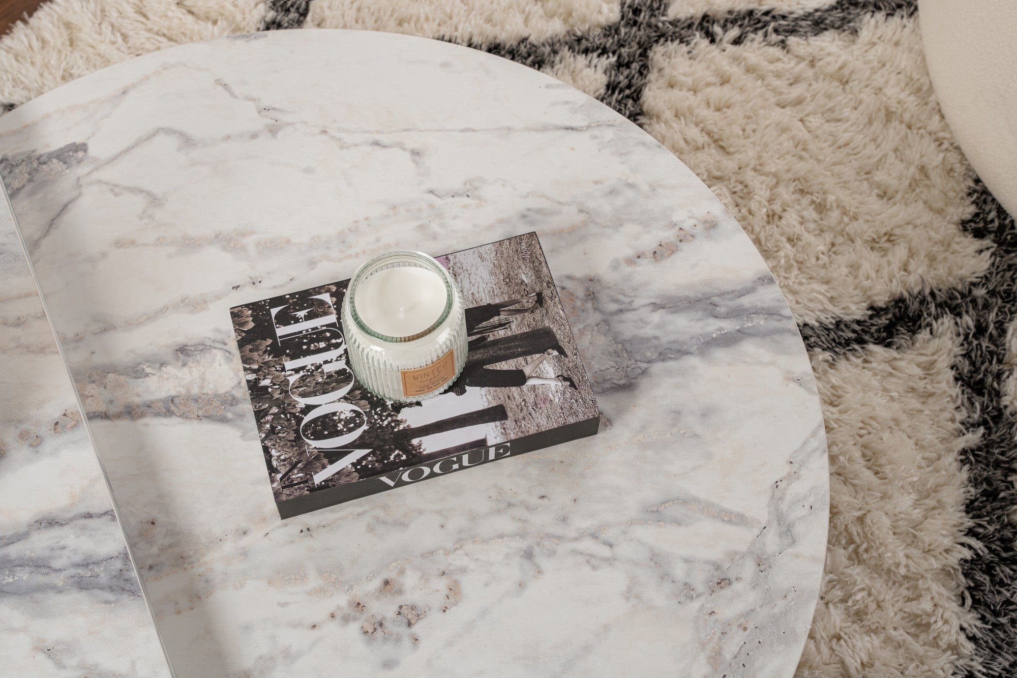 Orion - Freesia Marmor Kaffe Bord