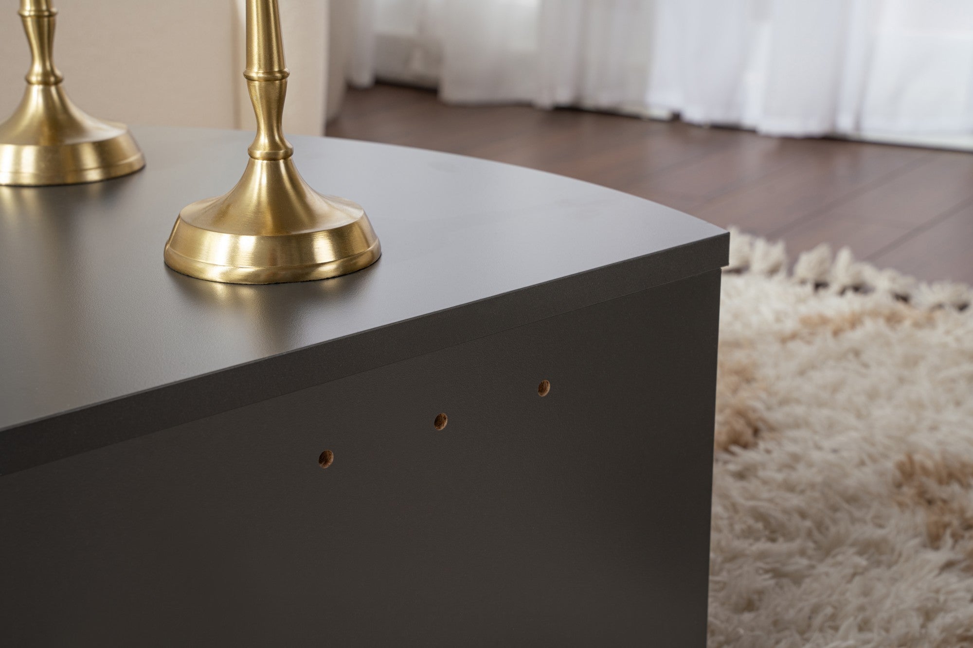 Orion - Antracit Kaffe Bord