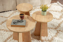 Lume - Sapphire Oak Nesting Table (3 Pieces)