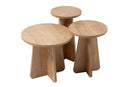 Lume - Sapphire Oak Nesting Table (3 Pieces)