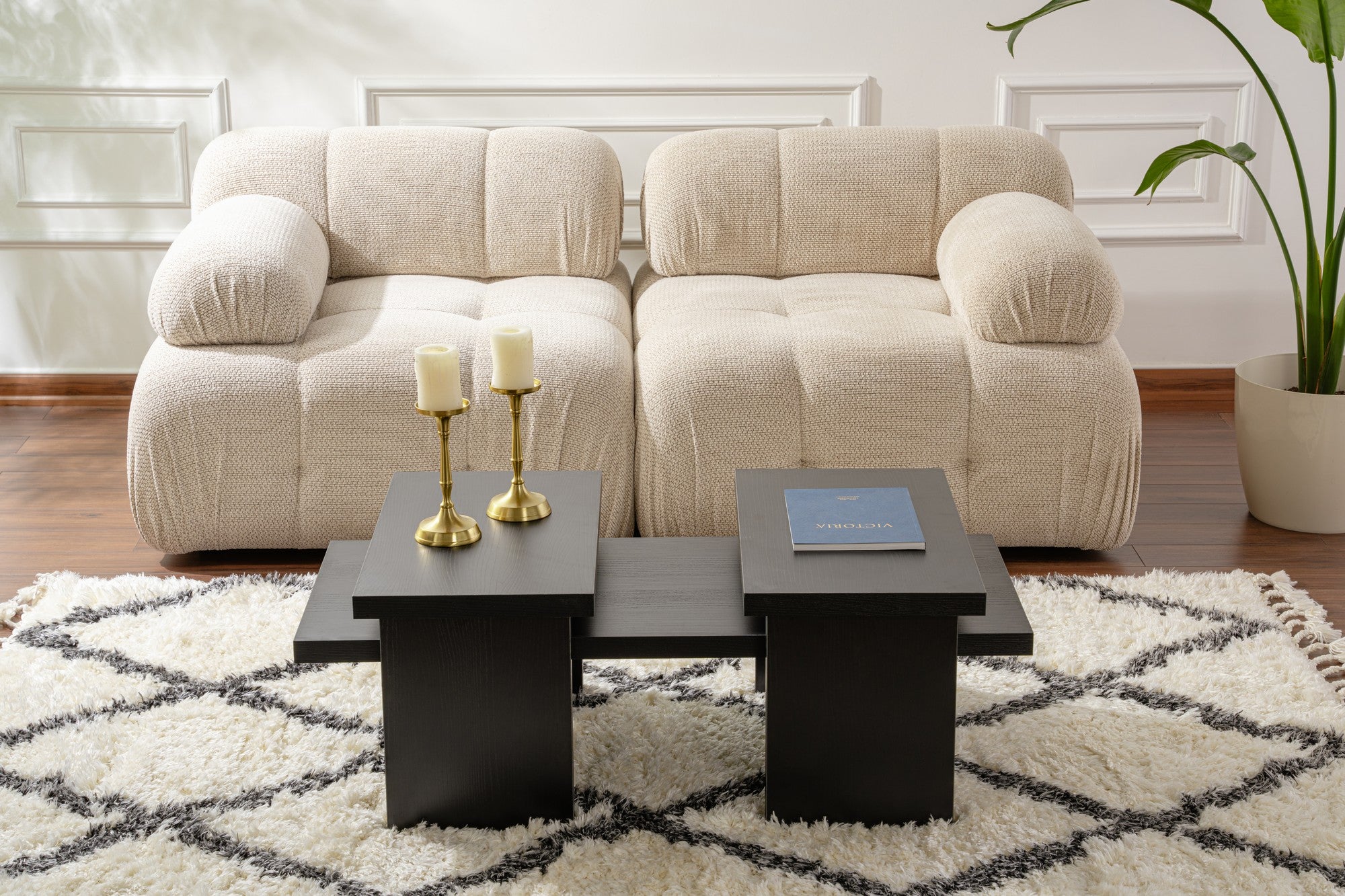 Sanctuary - Wood Black Soffbord