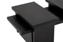 Sanctuary - Wood Black Soffbord