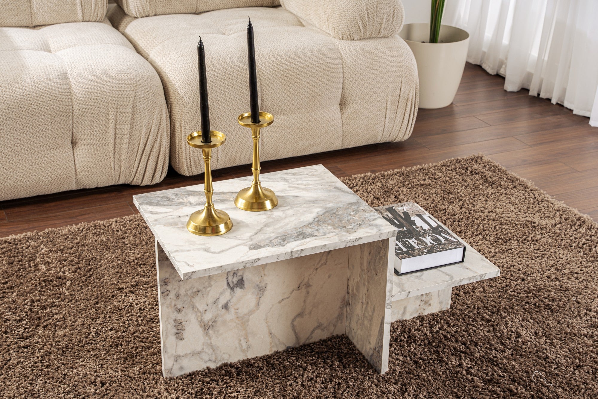 Harmony - Fressia Marmor Kaffe Bord