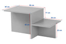 Harmony - Travertine Kaffe Bord