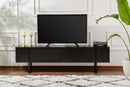 Serenity - Wood Black, Svart TV-ställ