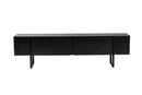 Serenity - Wood Black, Svart TV-ställ