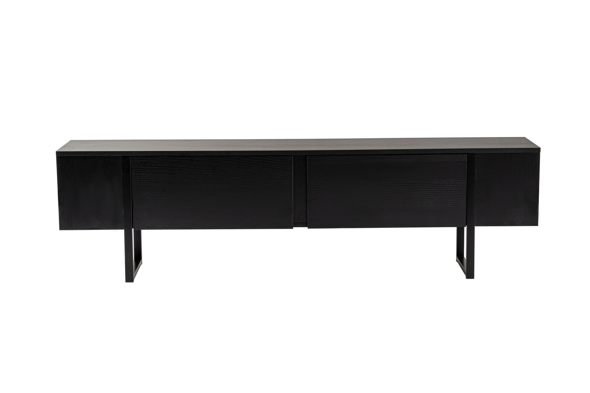 Serenity - Wood Black, Svart TV-ställ