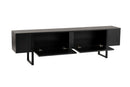 Serenity - Wood Black, Svart TV-ställ