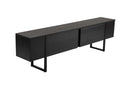 Serenity - Wood Black, Svart TV-ställ
