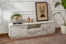 Vanguard - Fressia Marble TV Stand