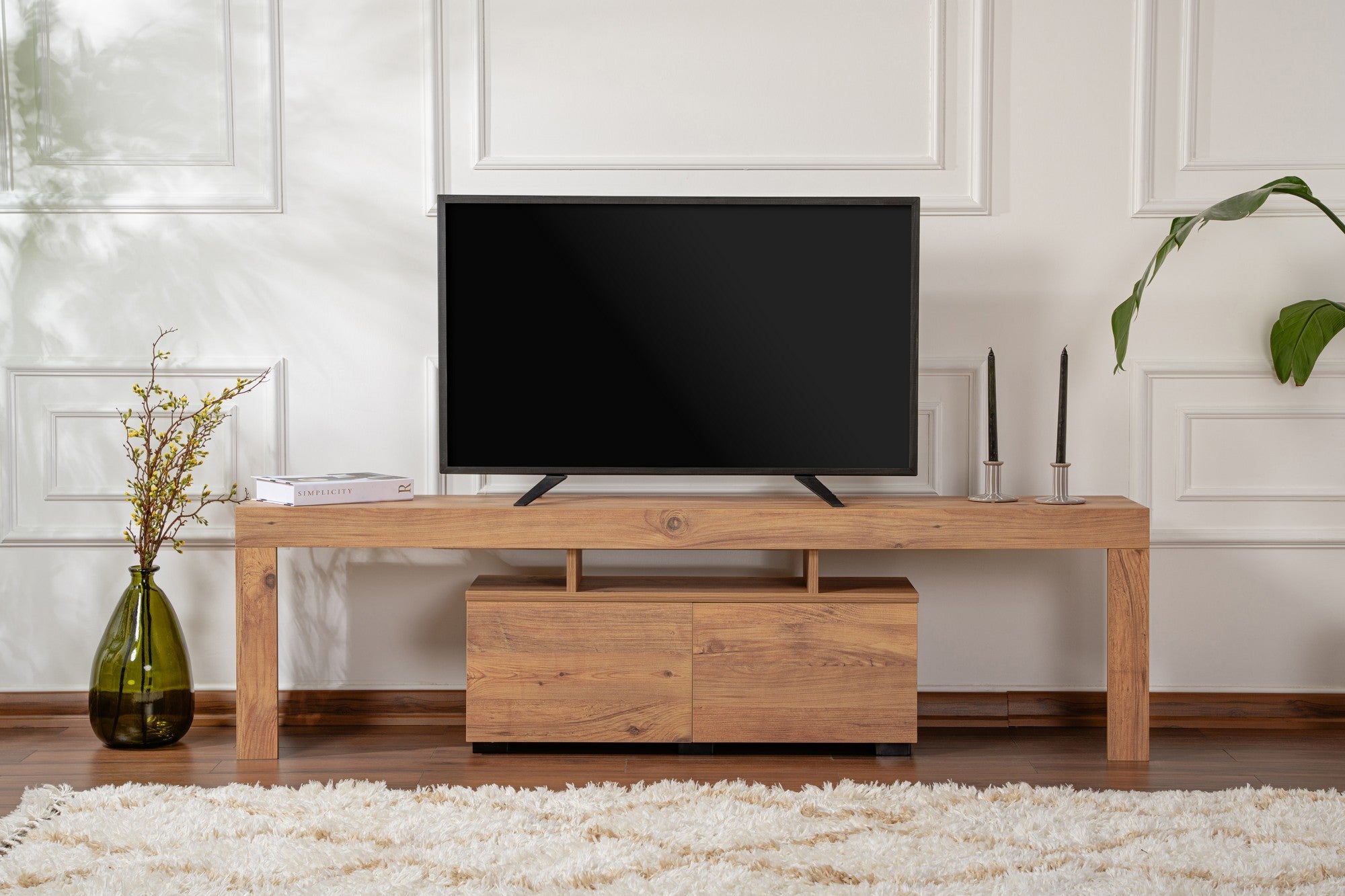 Enclave - Atlantic Pine TV Stand