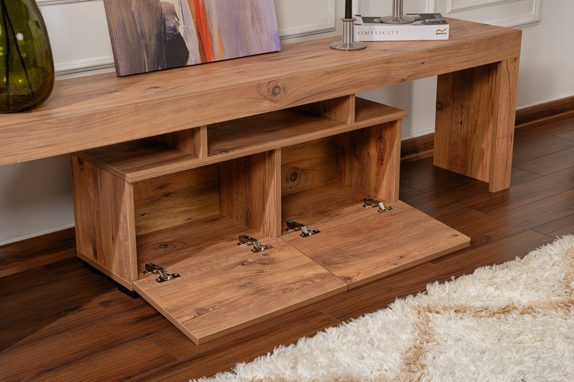 Enclave - Atlantic Pine TV Stand
