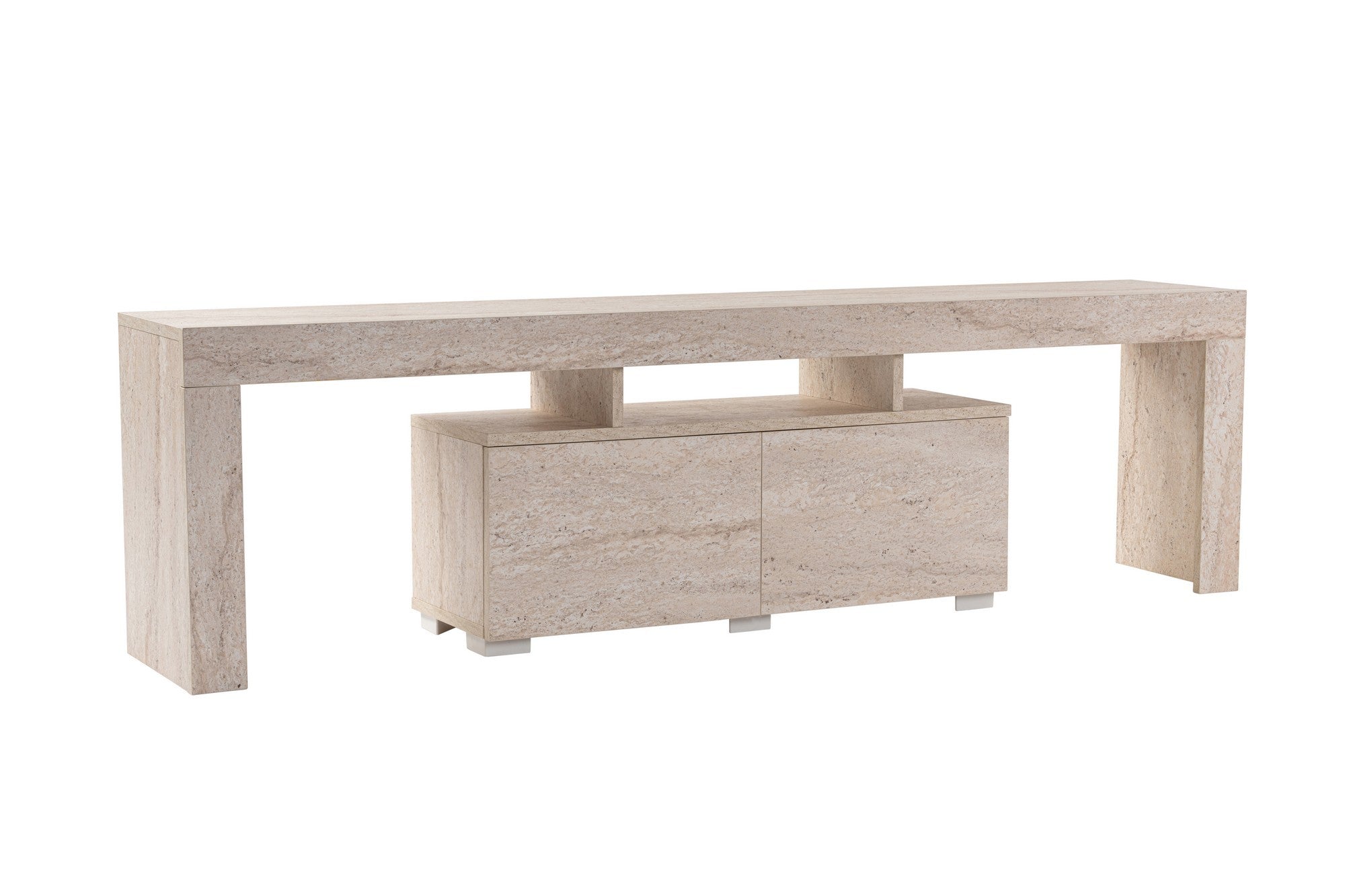 Enclave - Travertine TV Stand