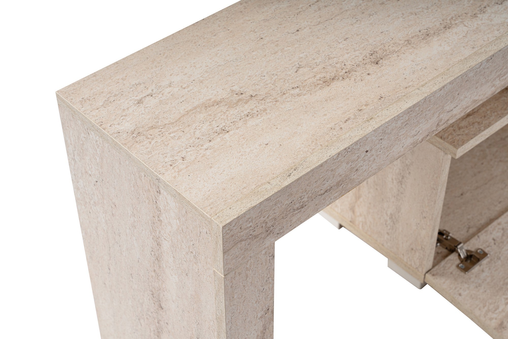 Enclave - Travertine TV Stand