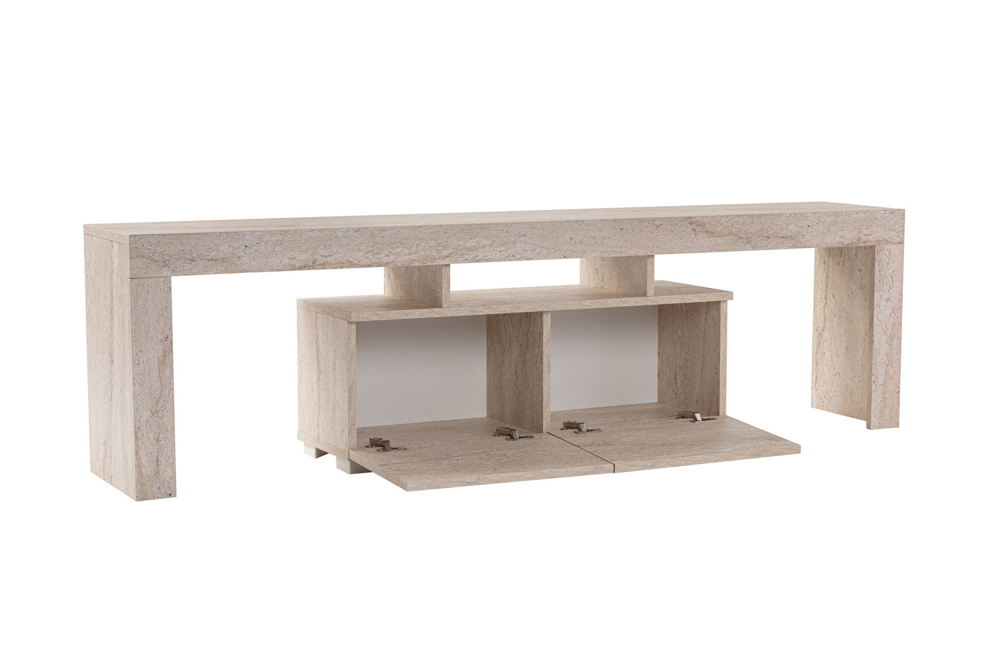 Enclave - Travertine TV Stand