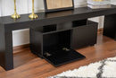 Enclave - Wood Black TV Stand