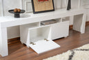 Enclave - Natural White TV Stand