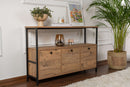Solace - Atlantic Pine, Black Console