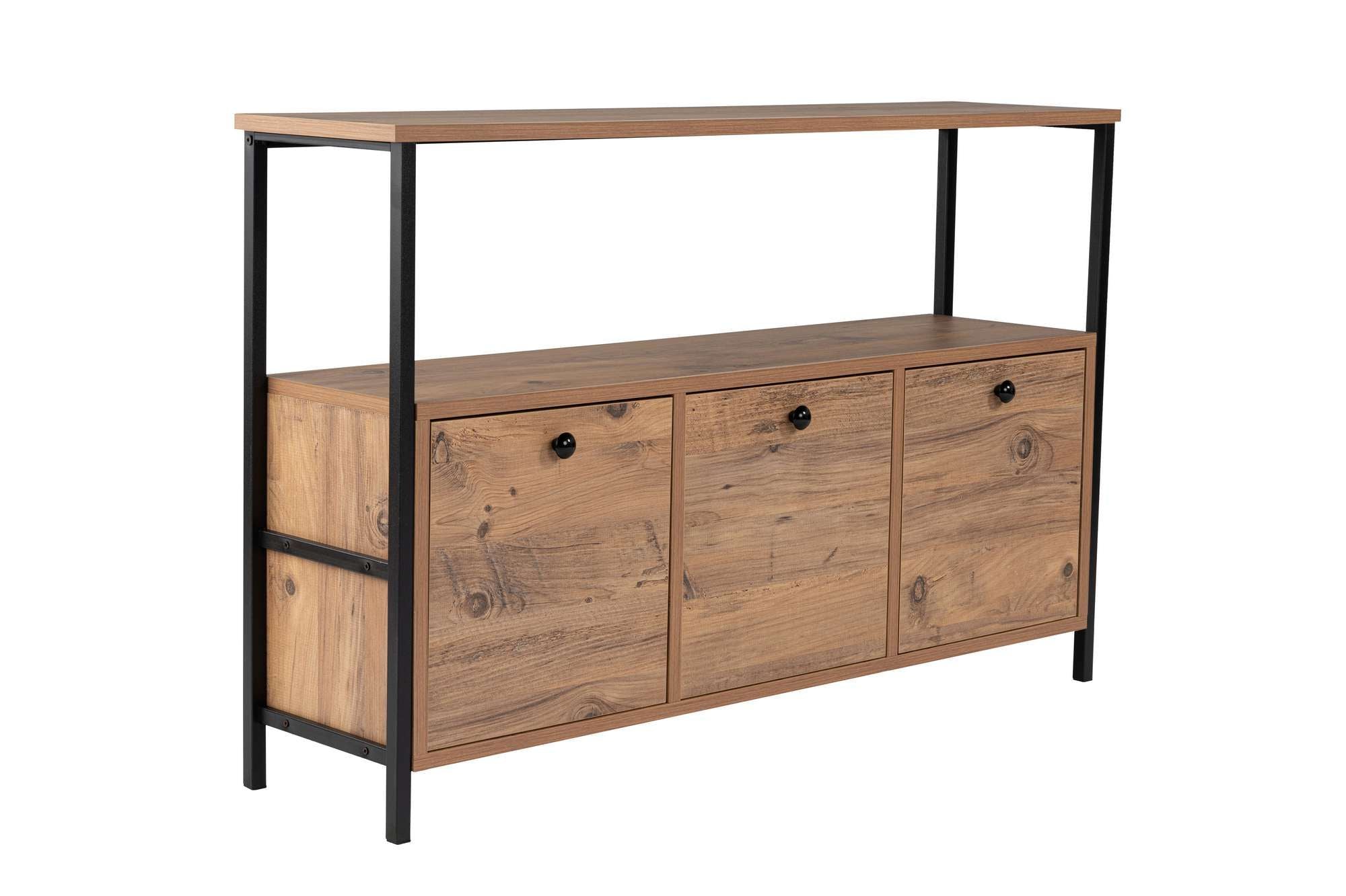 Solace - Atlantic Pine, Black Console