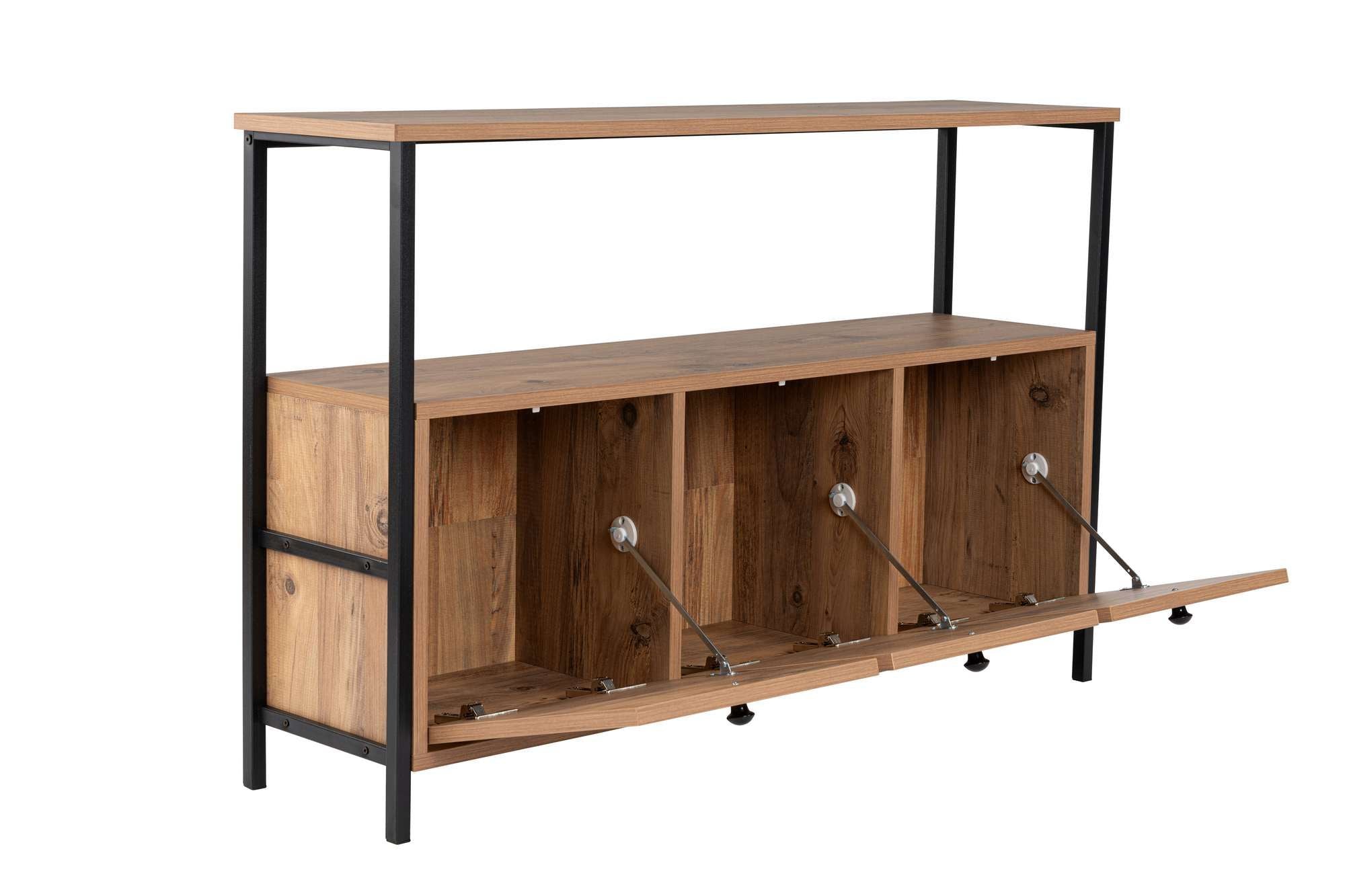 Solace - Atlantic Pine, Black Console