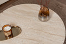 Moira - Travertin Kaffe Bord