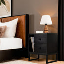 Glimmer - Wood Black, Black Nattduksbord