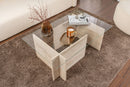 Vetrino - Travertine Coffee Table